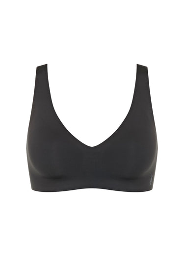 Soutien gorge invisible microfibre Noir