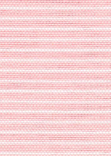 Coupon tissu voile rayures, Madeleine Saumon