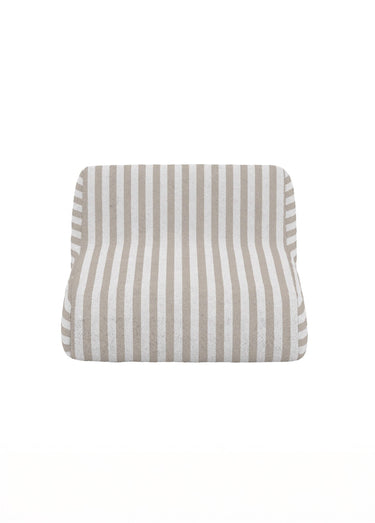 Lit de bronzage incurvé pour plein air Beige