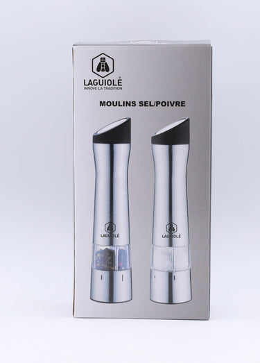 Moulin sel poivre électrique inox Parilla Inox