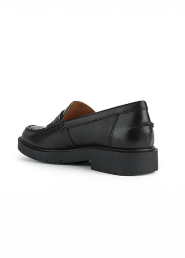 Mocassins cuir semelle épaisse Noir