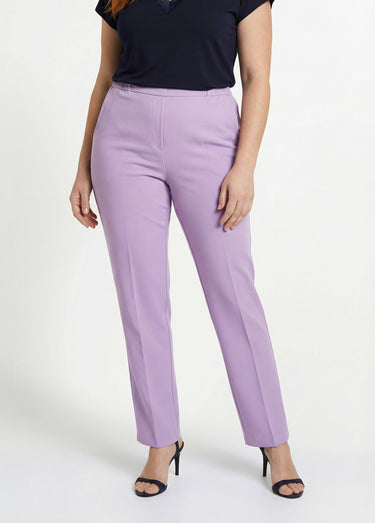 Pantalon droit taille semi-élastiquée Parme