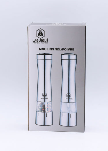 Moulin sel poivre électrique inox Herbasel Inox