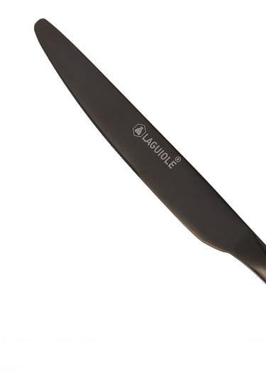 Ménagère 24 pièces inox foncé, Cléa Noir