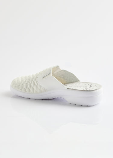 Sabots mixtes grande largeur Blanc