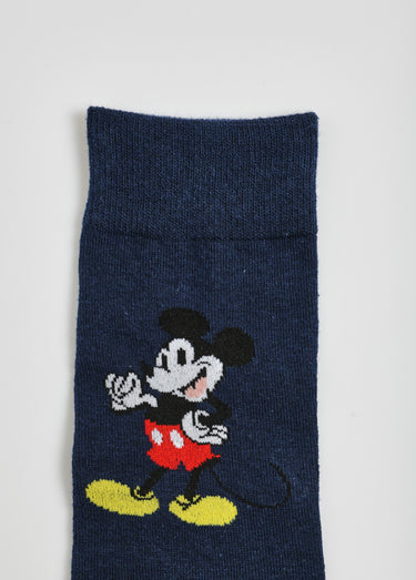 Chaussettes coton, licence Mickey Mouse Marine