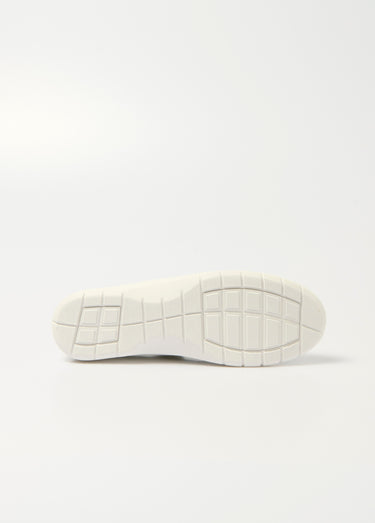 Sandales confortables en cuir avec bride Blanc/Marine
