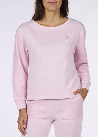 Pyjama long 2 pièces molletonné chaud Rose