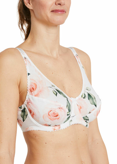 Soutien-gorge avec armatures coton stretch Imprime