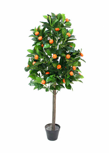 Grande plante artificielle oranger Vert/Orange