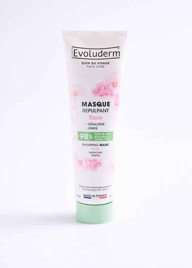 Masque visage repulpant à la rose Blanc