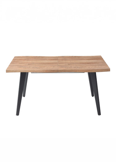 Table basse bois extensible 6 à 8 pers. FOREST Marron/Noir
