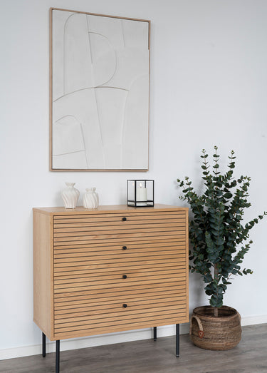 Paniers de rangement avec anses en corde Naturel