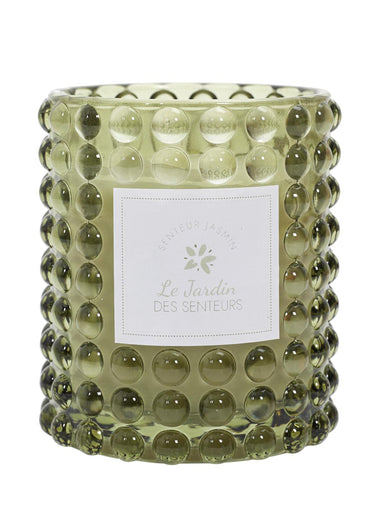 Coffret 2 bougies parfumées thème Jardin Jasmin