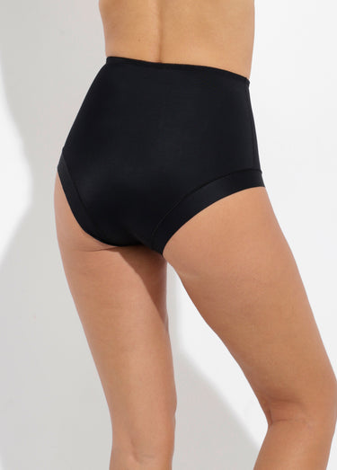Culotte maxi sculptante taille haute Noir
