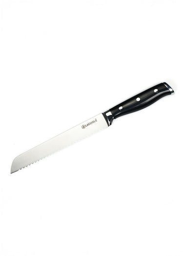 Couteau à pain avec lame forgée, Essentials Noir
