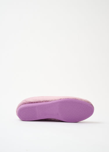 Chaussons ballerines largeur confort Rose