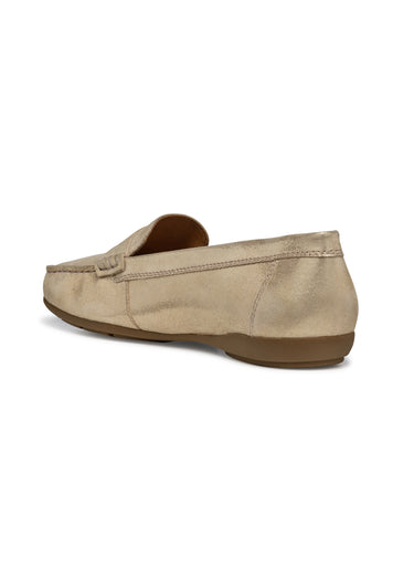 Mocassins chic cuir semelle fine Dore