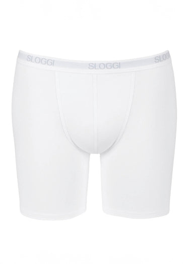 Boxer long fermé - Blanc Lot3