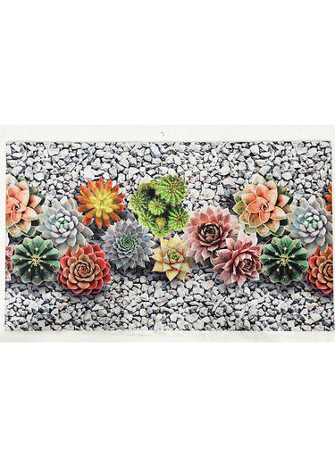 Tapis de cuisine imprimé cactus Imprimé cactus