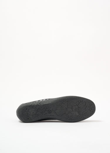 Mocassins vernis largeur confort cuir effet croco Noir