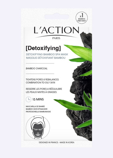 Lot de 3 masques Institut Bambou détoxifiant - l'Action