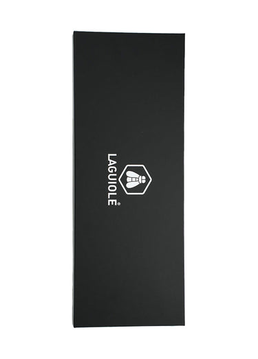 Couteau Santoku lame martelée + étui, Sen Noir