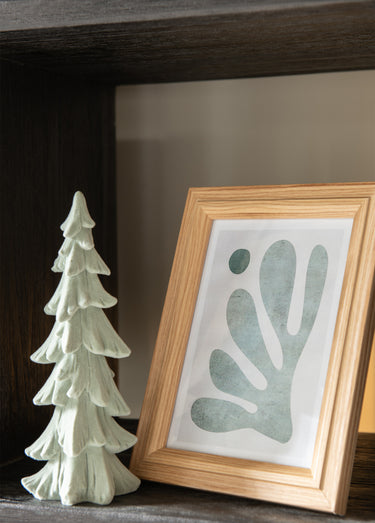 Sapin décoratif en résine à poser Menthe