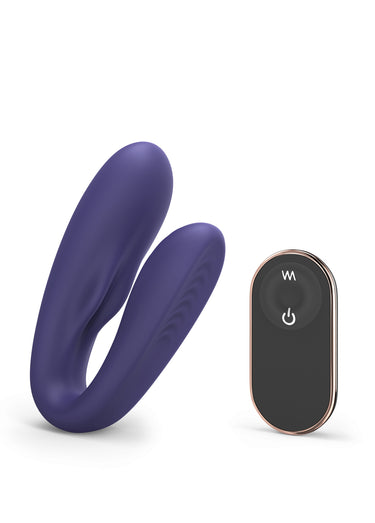 Sextoy vibrant + télécommande MATCH UP Indigo