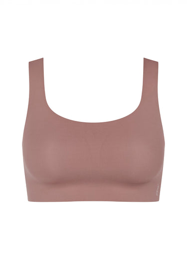 Brassière invisible microfibre Cacao