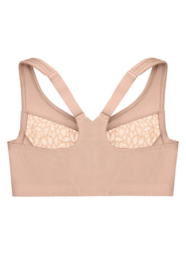 Soutien-gorge MagicLift Grandes Tailles Dos Nageur et Fermeture Frontale n°1206 Chair