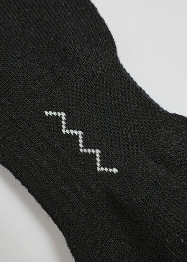 Lot de 3 Chaussettes bicolores bouclettes Noir