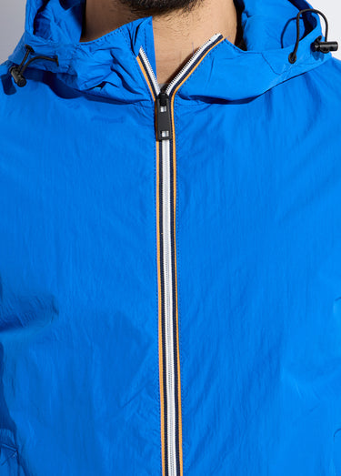 Coupe-vent déperlant avec capuche Bleu Royal