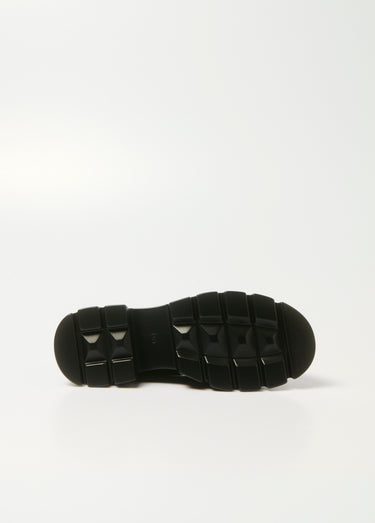 Moccasins vernis et mors, semelle crantée Vernis Noir