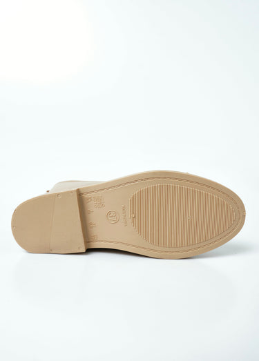 Bottes de pluie effet coutures apparentes Beige