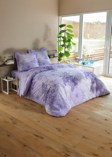 Housse de couette coton imprimé fantaisie Imprime
