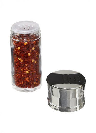 Carrousel chromé + 12 pots d'épices Inox