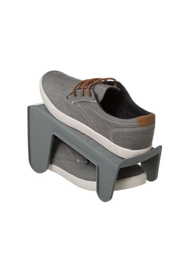 Set de 5 range chaussures gain de place Gris