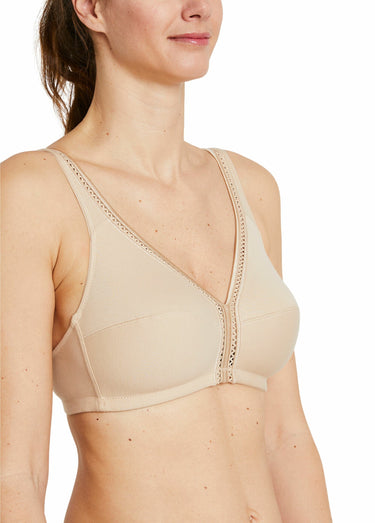Soutien-gorge sans armatures en coton Peau