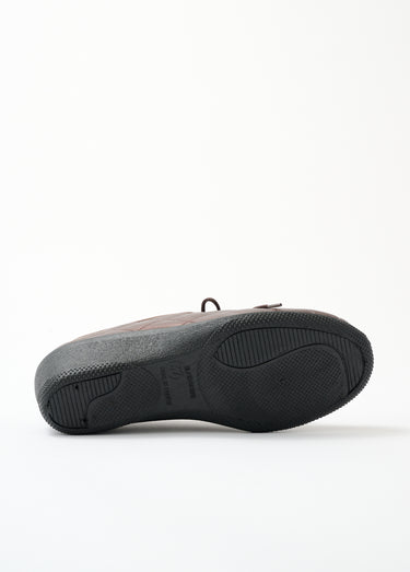 Derbys semelle compensée largeur confort Marron