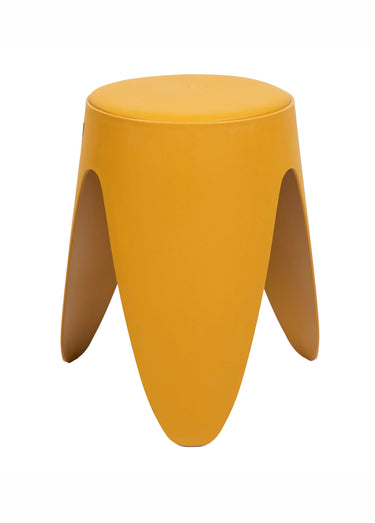 Tabouret d'appoint empilable tendance EVE Jaune Moutarde