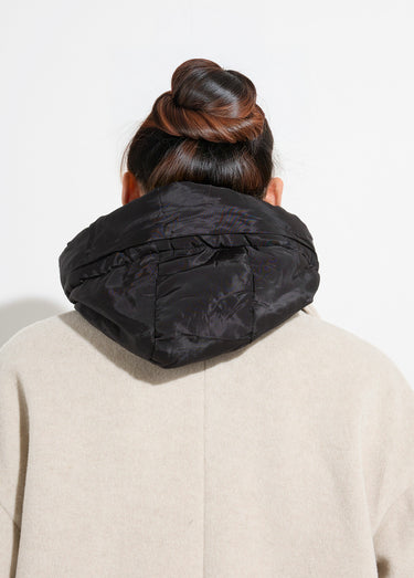 Capuche cagoule déperlante et zippée Noir
