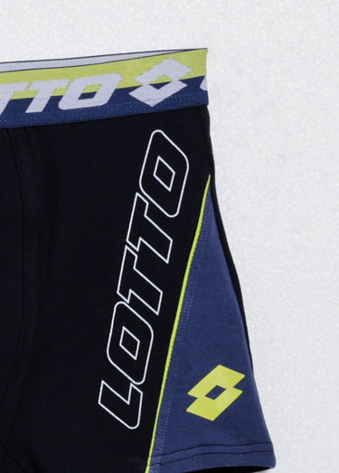 Boxer ceinture élastiquée logo, vif Marine