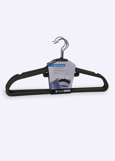 Cintres assortis pour vetements Noir