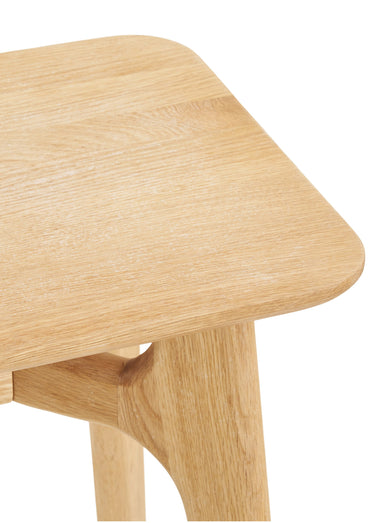 Console en chêne plaqué naturel RENNES Beige