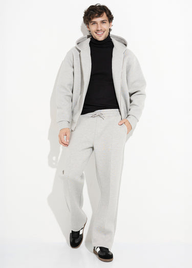 Ensemble détente épais sweat + pantalon Gris