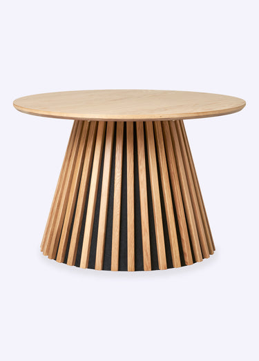 Table basse en chêne, pied design Chêne