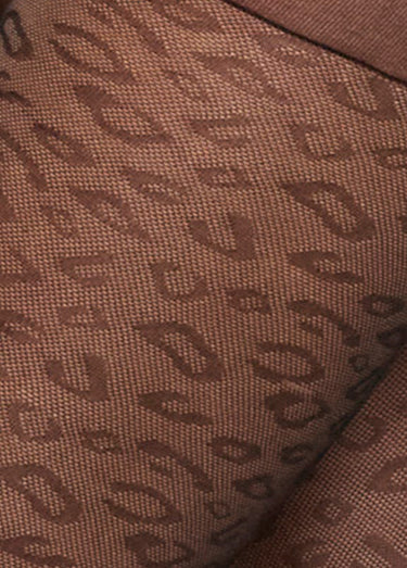 Collant fantaisie léopard, 40 deniers Noir/Leopard
