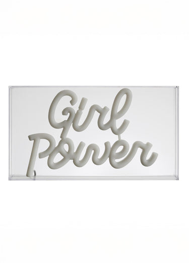 Lampe LED effet néon, Girl Power Rose