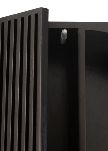 Etagère design arches, en manguier 2N Noir